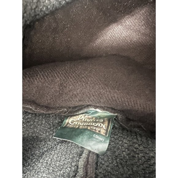 Disney Pirates Of Caribbean Jack Sparrow Tricorn Hat Wig Adult Size Halloween - Picture 5 of 7